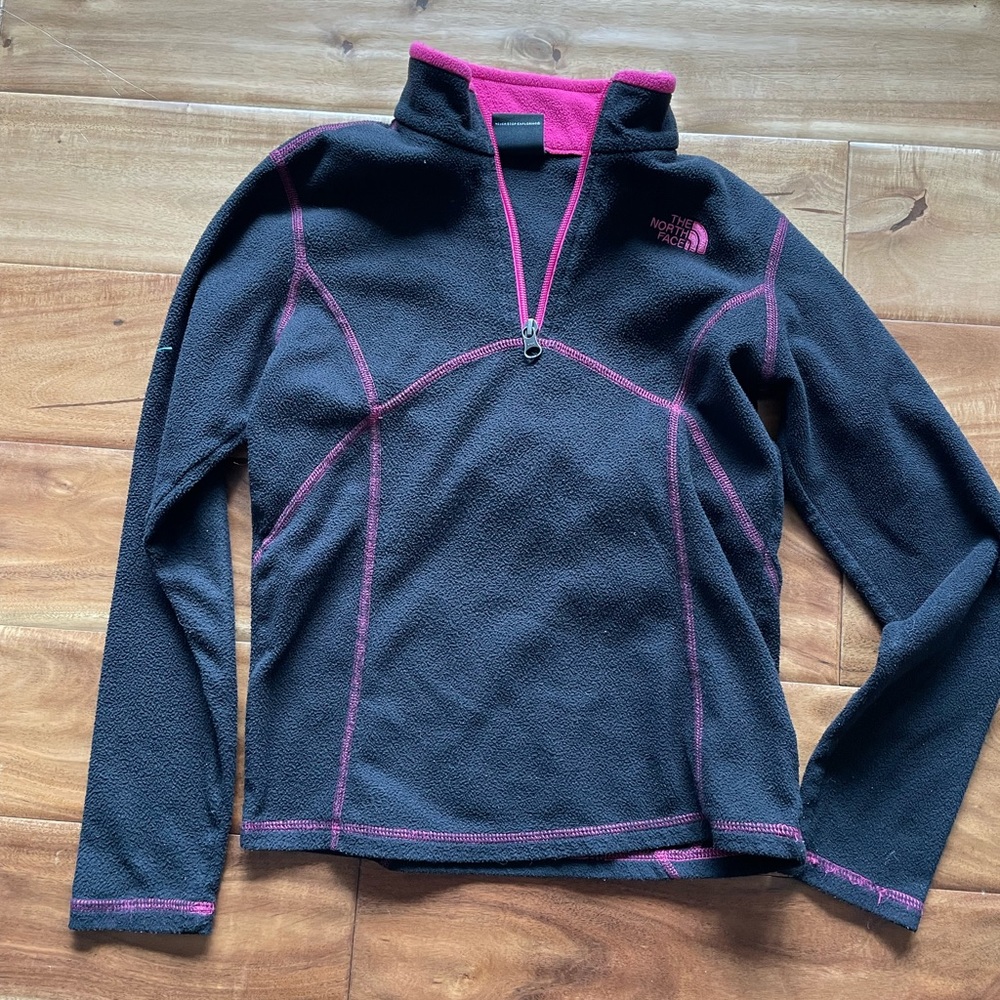 The north face kids fleece pullover size medium